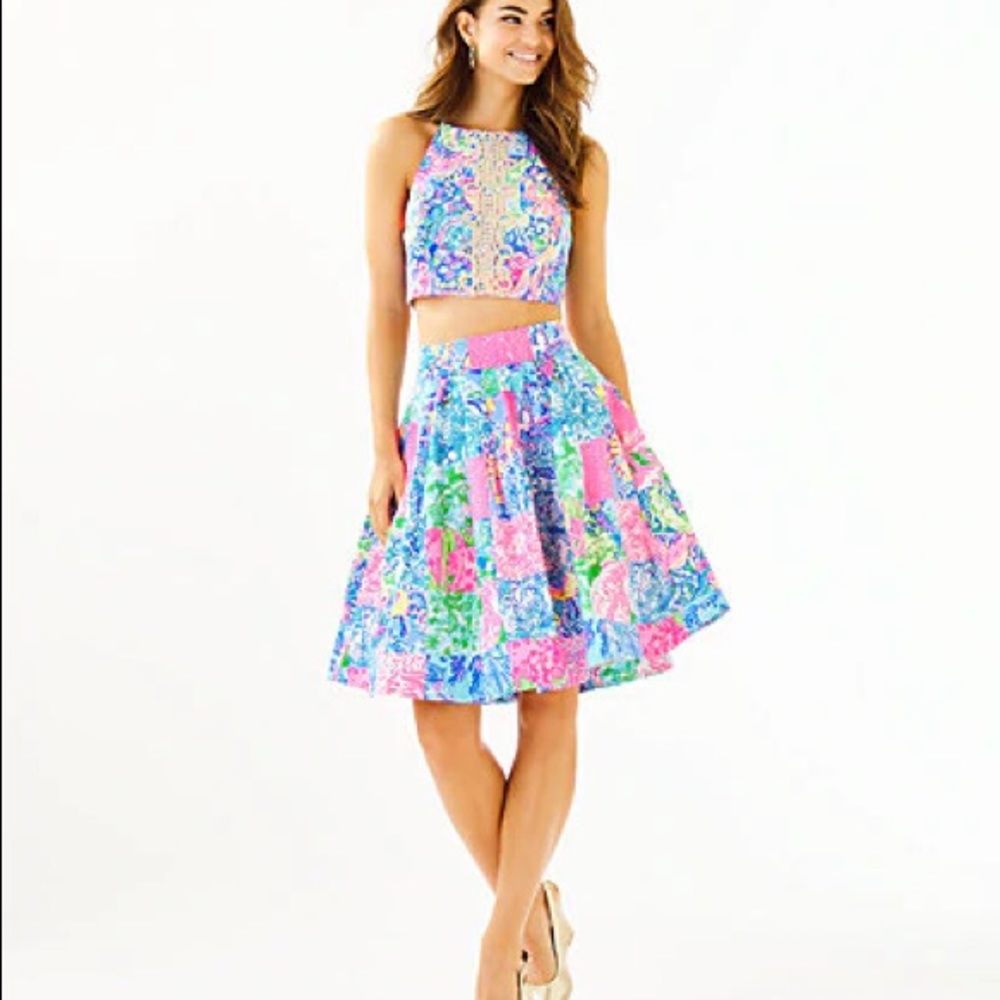 Lily Pulitzer Back Together Again Patch set 10